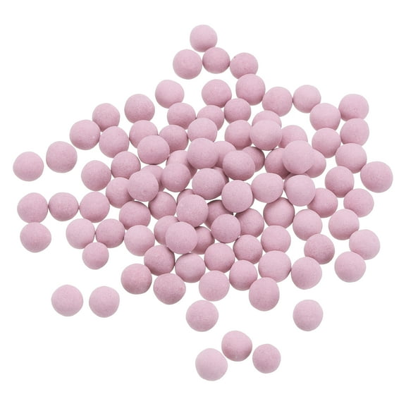 Uxcell 3-5mm 0.22 lbs Clay Pebbles Pink Gardening Potted Balls for Hydroponic Growing