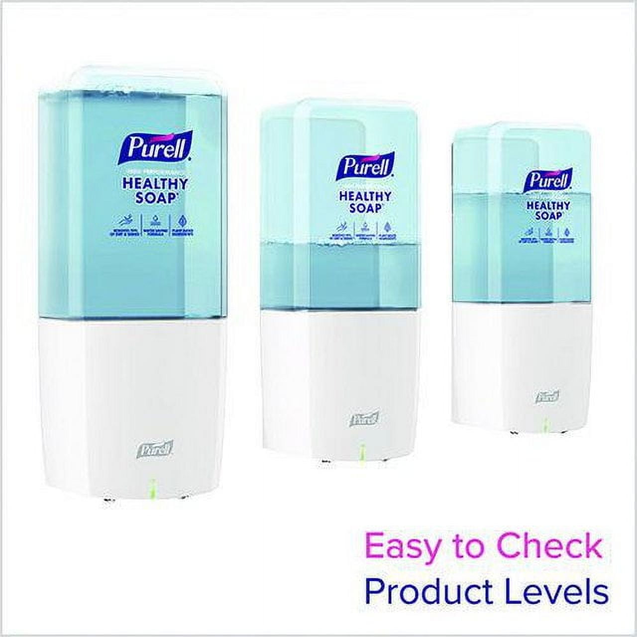 ES10 Automatic Hand Soap Dispenser, 1,200 mL, 4.33 x 3.96 x 10.31, White | Bundle of 2 Each