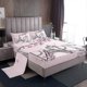 thumbnail image 1 of Peach Blossom Pink Sheet Set for Kids Twin Size Bedding, 1 of 4