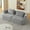 Grey, variant on Neoko Loveseat Sofa, Chenille Velvet Oversized Boneless Cloud Floor Couch, Requires No Assembly, Upholstered Sofa for Living Room, Apartment
