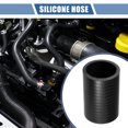 thumbnail image 2 of Unique Bargains 1 Pcs 42mm 1.65" ID 76mm 2.99" Length 0° Black Car Silicone Hose, 2 of 7