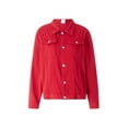 thumbnail image 4 of Womens Loose Denim Jacket, Long Sleeve Button Down Jean Casual Jacket with Pockets, 4 of 8