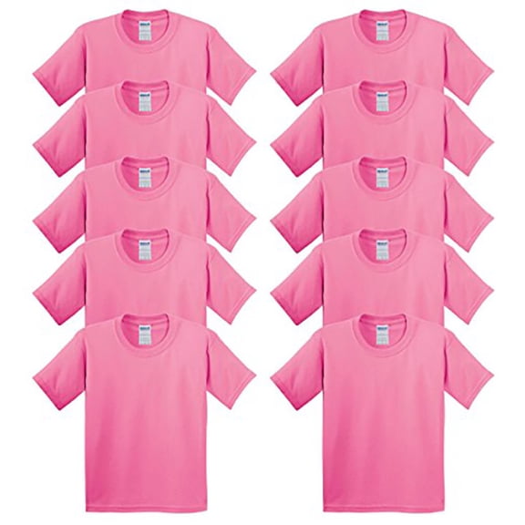 Gildan Boy's Crewneck Short Sleeve Cotton T-Shirt