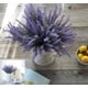 thumbnail image 3 of Flores artificiales de lavanda, 4 piezas grandes para hacer un arreglo floral abundante, planta falsa casi natural para alegrar la decoración de tu fiesta y boda (4 piezas) Xemadio SNFLD1715, 3 of 9