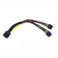 thumbnail image 3 of sweethay PCI CPU divisor de 8 pines hembra a doble PC de escritorio extensor de datos de alimentación Cable adaptador de línea alámbrica Juegos de teclado y mouse para computadora, 3 of 6