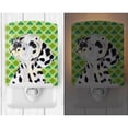 thumbnail image 2 of Caroline's Treasures SS4423CNL Dalmatian St. Patrick's Day Shamrock Portrait Ceramic Night Light, 6x4x3", multicolor, 2 of 2
