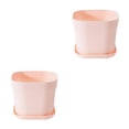 thumbnail image 3 of Maceta nórdica Cateissary para flores 2Conjunto Rosa, 3 of 6