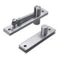 thumbnail image 1 of Door Pivot Hinge, 2pcs 360 Degree Rotation Hidden Door Shaft Pivot Hinges(130 X 25 Mm), 1 of 5