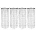 thumbnail image 1 of 40 Pcs Circular Stainless Steel Tart Ring Tower Pie Cake Mould Baking Tools Perforated Cake Mousse Ring,8cm, 1 of 5