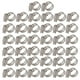 thumbnail image 1 of Abrazaderas de manguera ajustables, 50 piezas Abrazadera de manguera de acero inoxidable 304 Abrazadera de manguera americana Características mejoradas, 1 of 9