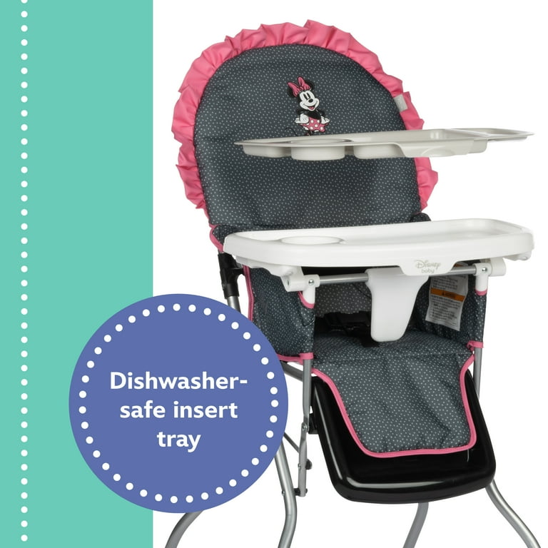 Disney Baby 3D Ultra Full Size High Chair Modern Minnie