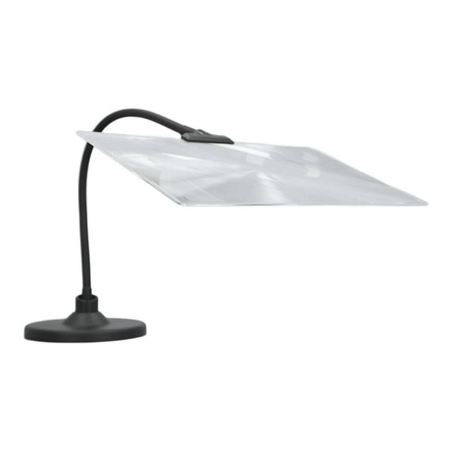 Lupa Grande, Fácil De Instalar, Base Ponderada, Lente Transparente, Lupa 4X Con Soporte Para Leer Impresiones Pequeñas