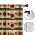 thumbnail image 4 of Blackout Kids Curtains,Sunflower Childrens Insulated Curtains Set Of 2,Bedroom Essentials,Toddler Room Decor 52x84in(132x213cm), 4 of 4