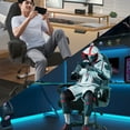 thumbnail image 6 of YRLLENSDAN Massage Gaming Chair Office Gaming Chair Ergonomic Office Chair w/ Lumbar Support Armrest Adjustable Height Computer Gaming Chair Gaming Desk Chair Computer Chairs for Adults,Black, 6 of 7