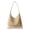 White, variant on Straw Tote Bags for Women, Summer Woven Slouchy Straw Purses Shoulder Hobo Raffia Purses Beach Bag for Vacation(Khaki)