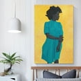 thumbnail image 5 of Amy Sherald-Saint Woman Artworks Canvas Poster Room Aesthetic Wall Art Prints Home Modern Decor Gifts 16x24inch(40x60cm), 5 of 6