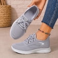 thumbnail image 4 of Willtoo Womens Sneakers Athletic Breathable Upper Cushioned Support Walking Shoes Non Slip Outsole Lightweight Comfort Running Shoes, 4 of 5