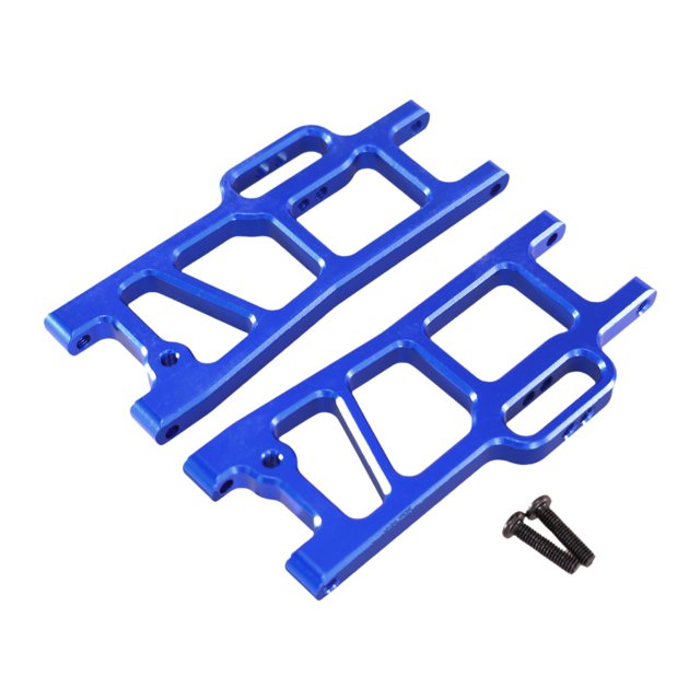 1:10 actualizaciones de automóviles RC Accesorios delantero trasero delantero inferior Propiedad delantera Brazo inferior RC CAR para vehículo modelo Azul