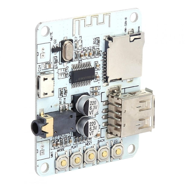 Placa receptora de audio, amplificador receptor de audio Bluetooth Placa amplificadora placa receptora Bluetooth Claridad notable