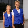thumbnail image 1 of Versatile Men’s Outerwear Vest for Daily Wear with Practical 3D Pocket Layout and Hidden Storage Features, 1 of 3