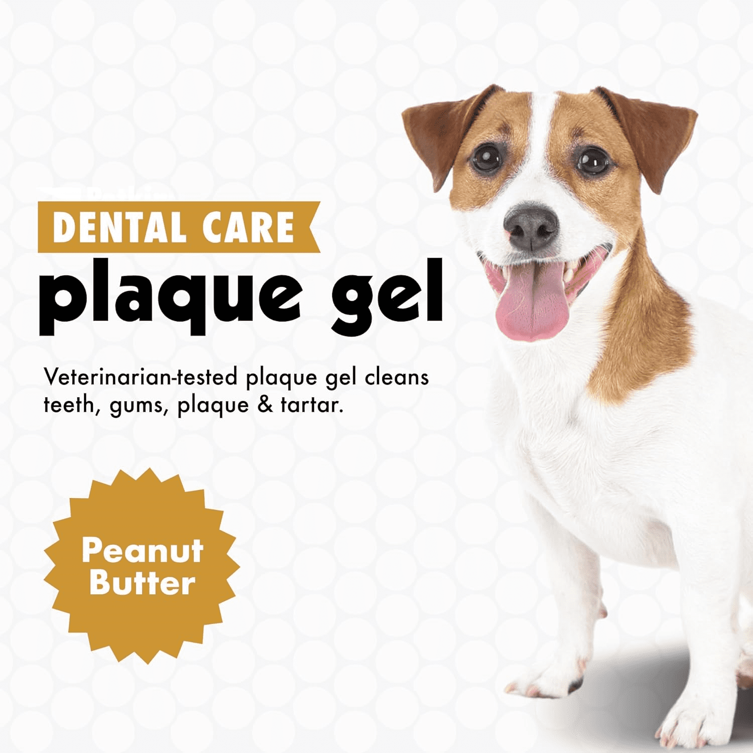 (2 pack) Petkin Plaque Gel No-Rinse Toothpaste for Dogs and Cats, Cleans Teeth Gums Plaque and Tartar, Peanut Butter Flavor 3oz