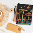 thumbnail image 4 of HELLHERO Book Organizer Bag for Mother, Book Organzier Holder, Washable, Book Organzoer Holder for Hardcover Notebook Bible Journal Cosmic Mushrooms, 4 of 8