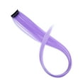 thumbnail image 3 of Wig Product Category Hair Extensions In Synthetic Fiber 22 Inch Straight Hair for Party -In Wig for Glamour and Volume Template, 22inch, Light Purple, 3 of 9