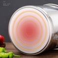 thumbnail image 4 of Stainless Steel Stock Pot, Large Capacity Versatile Stainless Steel Soup Bucket with Lid for Home, 4 of 7