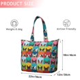 thumbnail image 4 of Boston Terrier Travel Tote Bags for Women Carry On,Large Weekender Bags for Women Travel,Multi Functional Duffle Bag for Work,Shopping,Sports, 4 of 5
