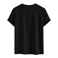 thumbnail image 5 of mgoYE 250 Anniversary USA T Shirt 250 Anniversary USA Shirts American Flag USA T-Shirt Patriotic Independence Day Tee Tops(Black,S), 5 of 7