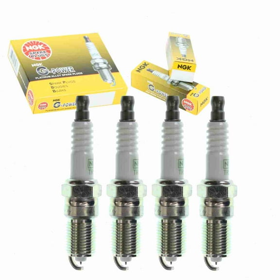 4 pc NGK G-Power Spark Plugs compatible with GMC Sonoma 2.2L L4 1998-2003