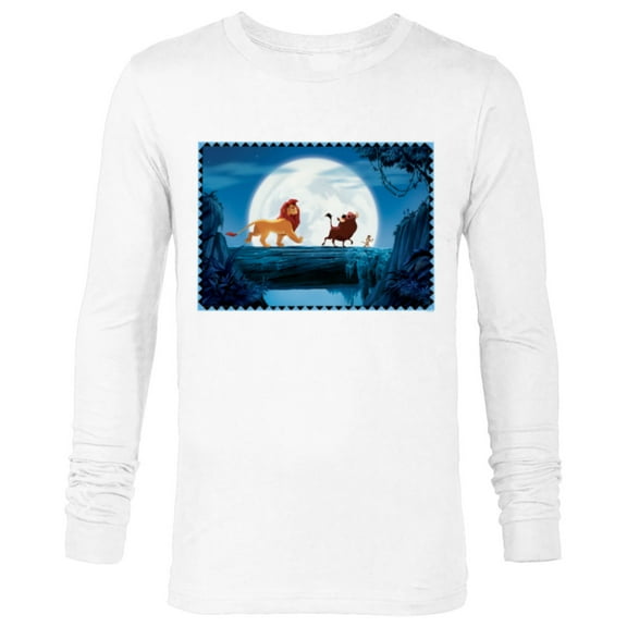Disney The Lion King 30th Anniversary Hakuna Matata March - Long Sleeve T-Shirt for Men - Customized-White