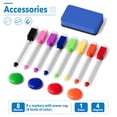 thumbnail image 2 of Tacwily Magnetic Dry Erase Whiteboard 16x12 inch with Aluminum Frame, 1 Pack, 2 of 7
