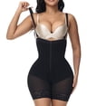 thumbnail image 2 of Ropa interior moldeadora de cuerpo con tirantes de cintura alta con cremallera en el interior del pecho para mujer con grasa abdominal de talla grande, 2 of 5