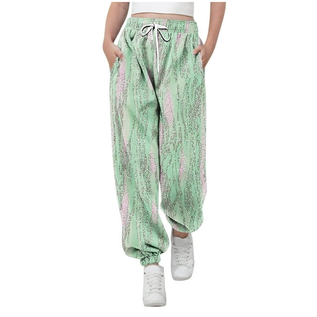 Pantalons pour Garçons Lanterne Longueur Complète Poches Sports Extérieur Solide