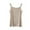 Beige, variant on Xunlbb Tops for Women Under $5 Women's Summer Large Casual Fashion Solid Color Round Neck Top Tank Top Sleeveless Tops for Women Under $5 M-2XL