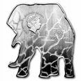 thumbnail image 2 of 2021 PAMP 1 oz Silver $2 Animals of Africa: Elephant, 2 of 4
