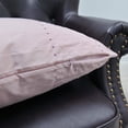 thumbnail image 3 of Home Soft Things Marquesa Dots Embroidery Silk Filled Throw Pillow Cover 2 Piece Set - Pink - 18" x 18", 3 of 7