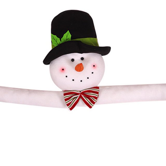 Adorno navideño de árbol que agrega un ambiente festivo para Navidad (muñeco de nieve)