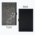 thumbnail image 7 of Sylvtty Bling Rhinestone Small Business Card Holder for Women Alloy Business Card Case Pocket Slim Name Card Holder with 10-20 Cards Capacity, 7 of 7