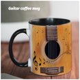thumbnail image 2 of Wosthever Taza de café con diseño de guitarra de Hotel, taza de bebida de jugo para dormitorio, tazas de bebida con tema musical de viaje, contenedor de Juegos de servir café y té Wosthever HA081165-00B, 2 of 6