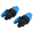 thumbnail image 2 of Quick Connector Ball Valve G3/4 Male Thread Shut Off Ball Valve Interlocking Easy Operation Leakproof for Gardening Production for Home Gardening, 2 of 8