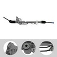thumbnail image 2 of Power Steering Rack and Pinion Assembly for 2003-2009 Lexus GX470/Toyota 4Runner, Direct Replacement, Aluminium and Iron Construction, 2 of 7