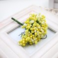 thumbnail image 1 of 12/36/72/144 Uds Mini estambre flor flores artificiales artesanía flores falsas para ramo de boda fiesta decoración de colección de recortes DIY Dengxun unisex, 1 of 2