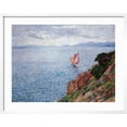 thumbnail image 2 of Art.com The Red Sail Giclee Print by ThÃ©o van Rysselberghe, White Frame Wall Art, 29" x 23", 2 of 5