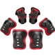 thumbnail image 1 of SET DE PROTECCIÓN INFANTIL PARA PATINAJE, SCOOTER Y BICICLETA – RODILLERAS, CODERAS Y MUÑEQUERAS CON CARCASA ANTIGOLPES Y MALLA TRANSPIRABLE – COMODIDAD Y SEGURIDAD PARA NIÑOS Y NIÑAS - COLOR ROJO, 1 of 10