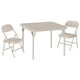 thumbnail image 3 of Mesa y sillas plegables para niños con tapicería de cuerina y estructura metálica duradera, set de actividades infantil multiusos portátil para comer, manualidades o aprender, ahorra espacio, 3 of 8