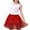 Red, variant on Riforla Women's Candy Color Multicolor Skirt Support Half Body Puff Petticoat Colorful Small Short Skirt Womens Skirts Green One Size
