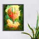 thumbnail image 3 of Pintura de diamante 5D DIY Kit de globo de aire caliente de taladro redondo completo Arte de decoración del hogar JShteea El nuevo, 3 of 9