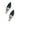 Black, variant on For General Car Motorcycle Vehicle License Plate Screws M6 Thread Pagoda Style